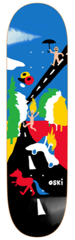 Polar Skate Co Oskar Rozenberg Beautiful Skateboard Deck in 8.25'' - M I L O S P O R T