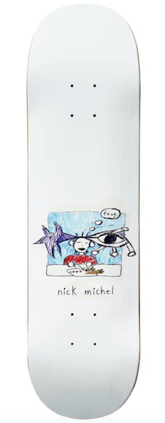 Frog Carrots (Nick Michel Pro) Skateboard Deck in 8.25'' - M I L O S P O R T