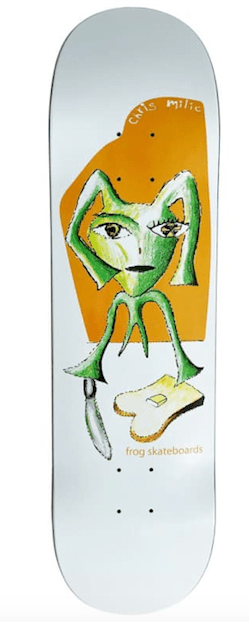 Frog Toast (Chris Milic) Skateboard Deck - M I L O S P O R T