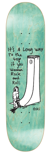 Polar Oskar Rozenberg Rock & Roll Skateboard Deck in 8 - M I L O S P O R T