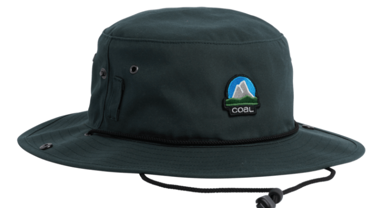 Coal The Seymour Hat in Green - M I L O S P O R T