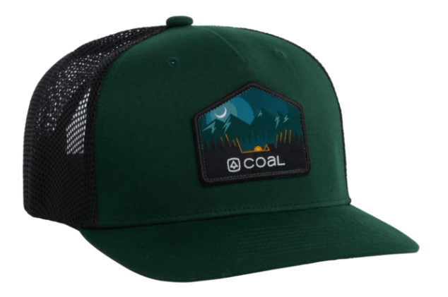 Coal The Mac Hat in Olive - M I L O S P O R T