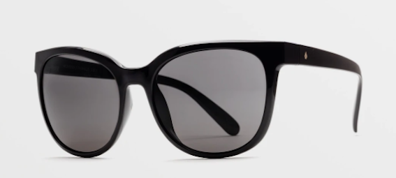 Volcom Garden Sunglass in Gloss Black with a Gray lens - M I L O S P O R T