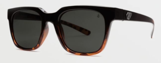 Volcom Morph Sunglass in Gloss Darkside with a Gray Polarized lens - M I L O S P O R T