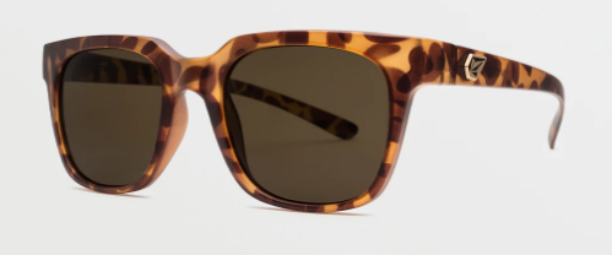 Volcom Morph Sunglass in Matte Tort with a Bronze lens - M I L O S P O R T