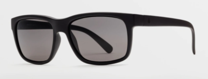 Volcom Wig Sunglass in Matte Black with a Gray lens - M I L O S P O R T