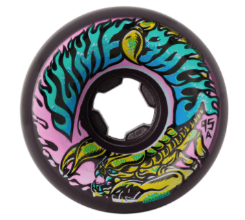 OJ Slime Balls Goooberz Vomits Skate Wheel in Black 95a 60mm - M I L O S P O R T