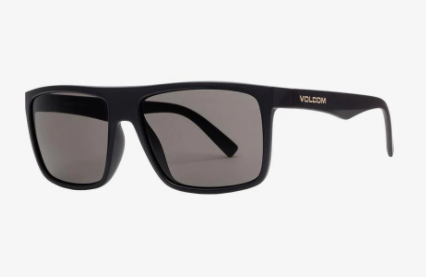 Volcom Franken Sunglass in Matte Black with a Gray lens - M I L O S P O R T