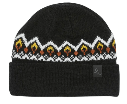 Autumn Milly Beanie in Black - M I L O S P O R T