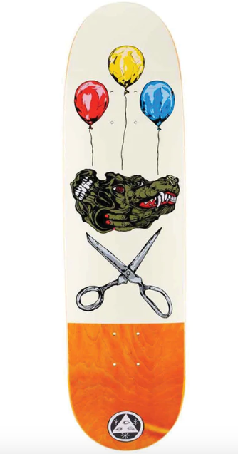 Welcome Bark on Pysanka 2 Skateboard Deck in Bone - M I L O S P O R T