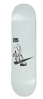 Polar Dane Brady Mopping Green Skateboard Deck - M I L O S P O R T