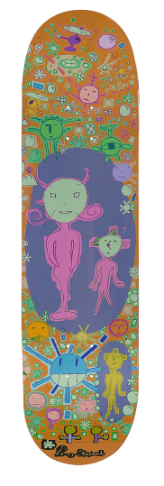 Frog Sensational ! Skateboard Deck in Orange 8.25'' - M I L O S P O R T