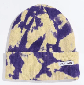 2022 Autumn Surplus Beanie in Tie Dye Purple - M I L O S P O R T