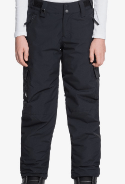 Quicksilver Porter Kids Snow Pant in True Black 2023 - M I L O S P O R T