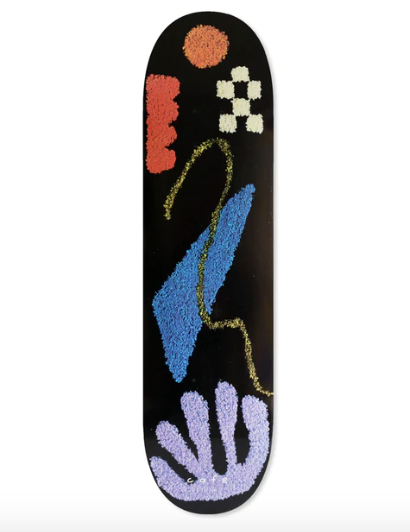 Skate Cafe April Skateboard in 8.5'' in Black - M I L O S P O R T