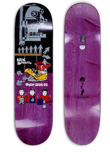 Polar Nick Boserio The Machine Skateboard in 8.5'' - M I L O S P O R T