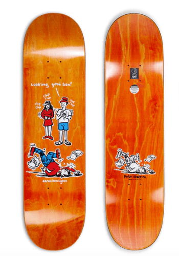 Polar Aaron Herrinton Looking Good Son Skateboard in P2 Cruiser - M I L O S P O R T