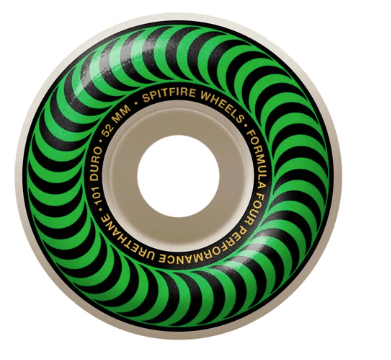 Spitfire Formula Four (F4) Classics Skate Wheels 101 - M I L O S P O R T