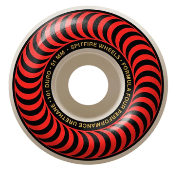 Spitfire Formula Four (F4) Classics Skate Wheels 101 - M I L O S P O R T