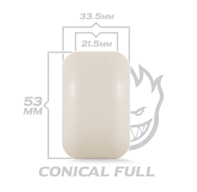 Spitfire Formula Four Conical Full Skate Wheels 99 - M I L O S P O R T