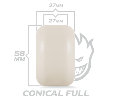 Spitfire Formula Four Conical Full Skate Wheels 99 - M I L O S P O R T