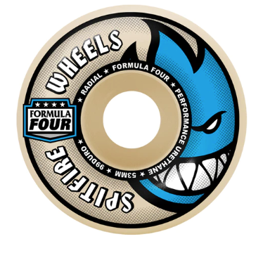 Spitfire Formula Four Radials Skate Wheels 99a - M I L O S P O R T