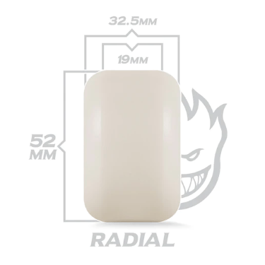 Spitfire Formula Four Radials Skate Wheels 99a - M I L O S P O R T