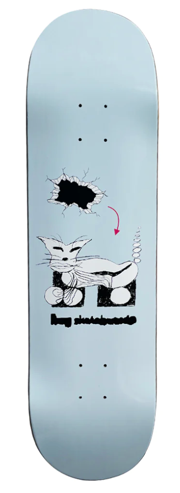 Frog Skateboards Cat Escape! Deck (Blue) 8.6 - M I L O S P O R T