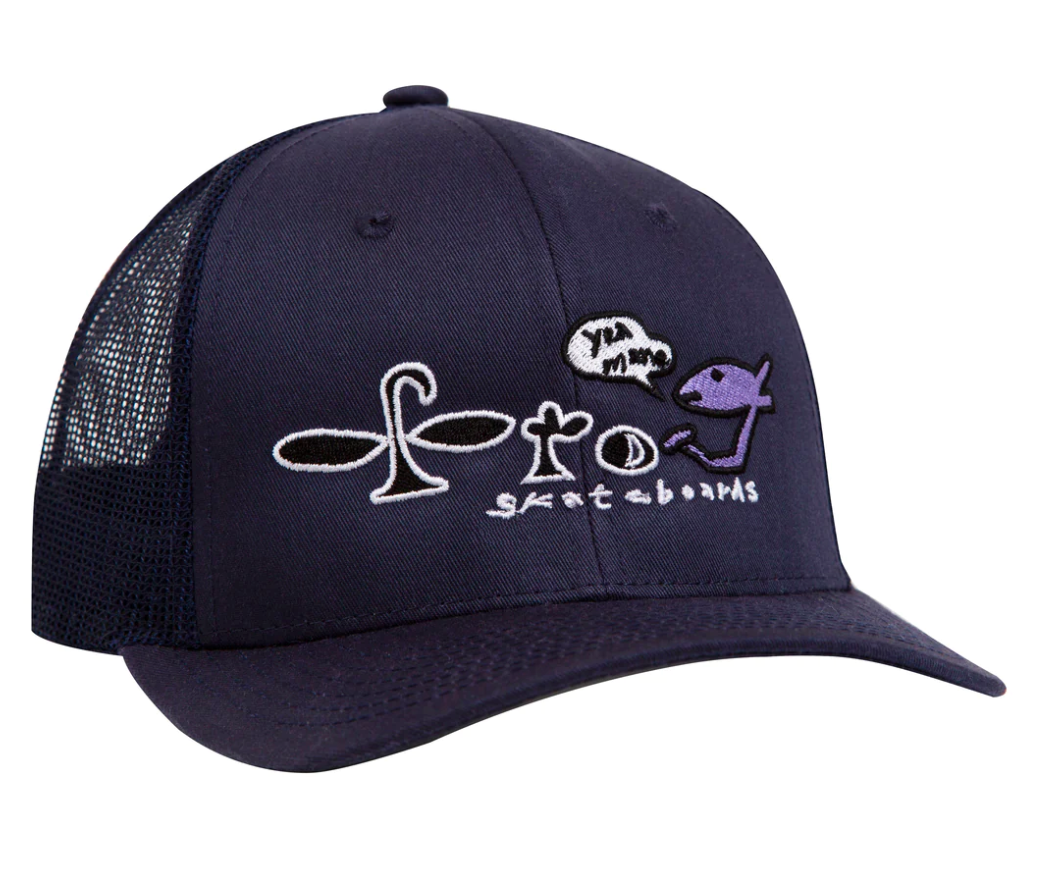 Frog Skateboards Yeah Mane Trucker Hat (Navy) O/S - M I L O S P O R T