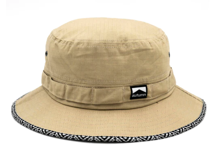 Autumn Rip Stop Boogie Hat in Khaki - M I L O S P O R T