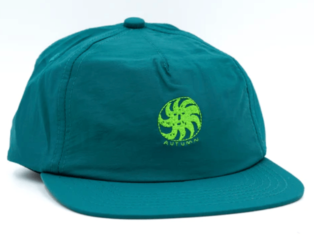 Autumn Nylon Strapback Hat in Teal - M I L O S P O R T