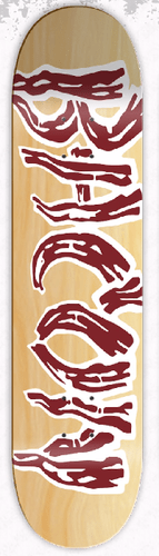 Bacon Plain Jane Skateboard 8.5" - M I L O S P O R T