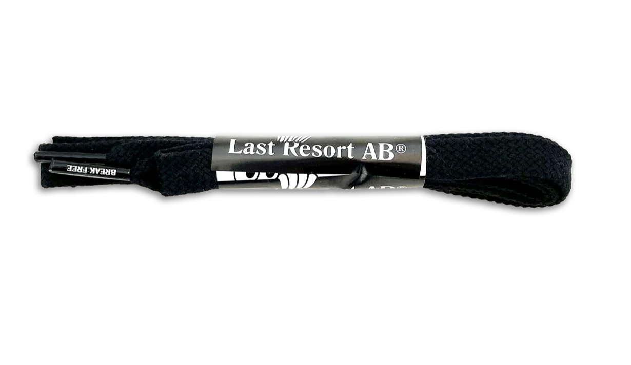 Last Resort Laces in Black - M I L O S P O R T
