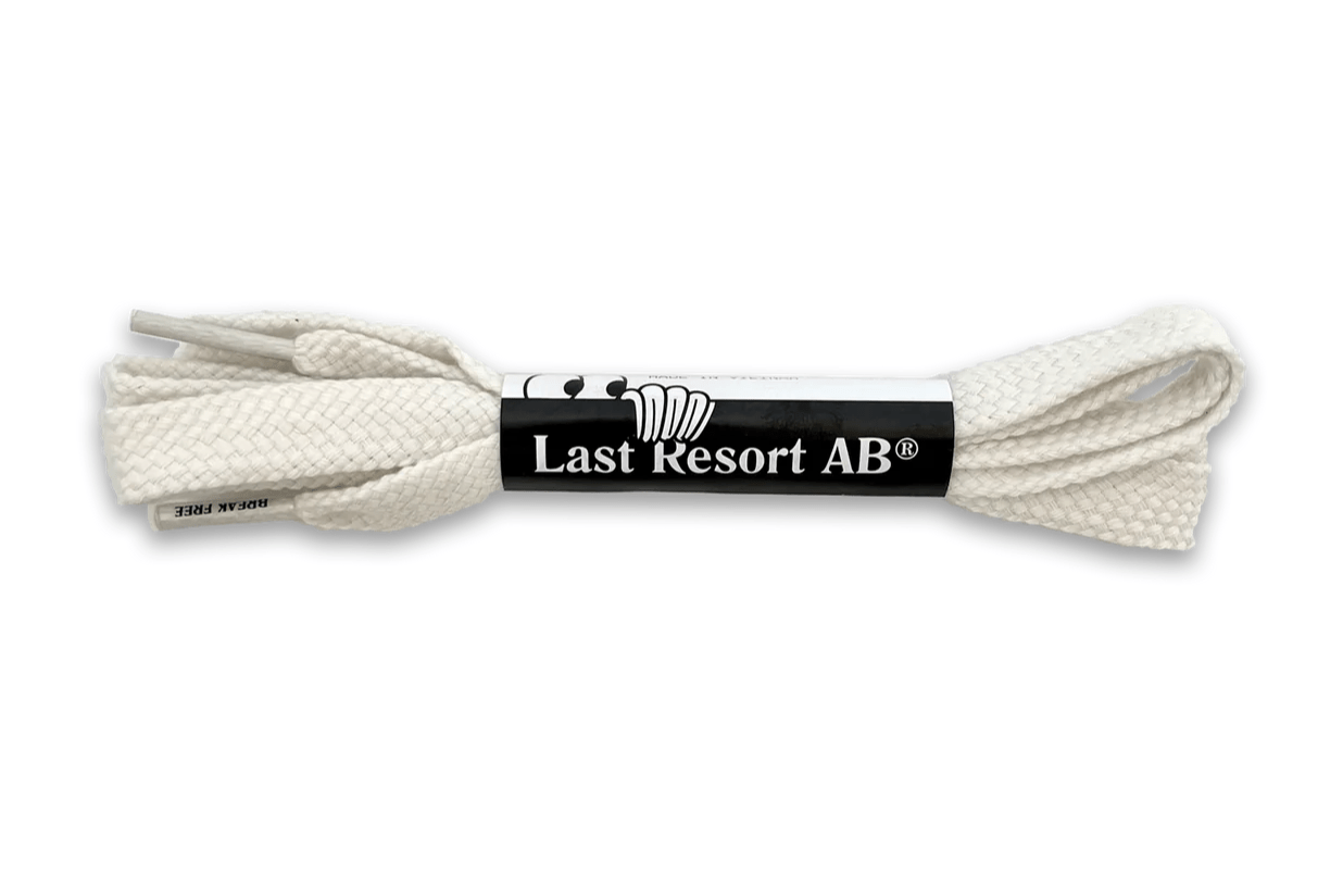 Last Resort Laces in White - M I L O S P O R T