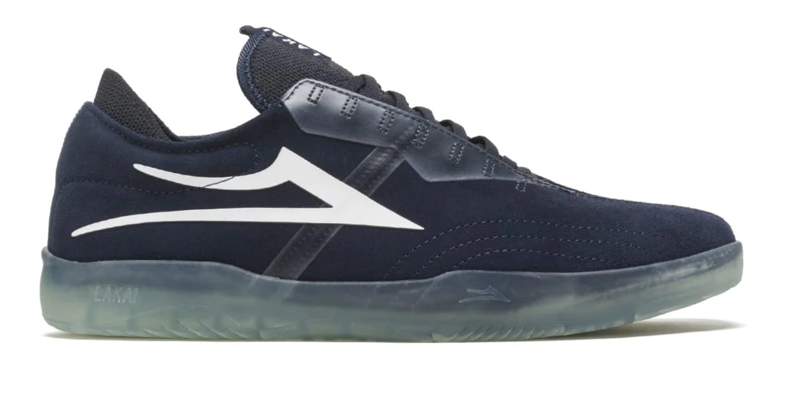 Lakai Mod Skate Shoe in Navy Suede - M I L O S P O R T