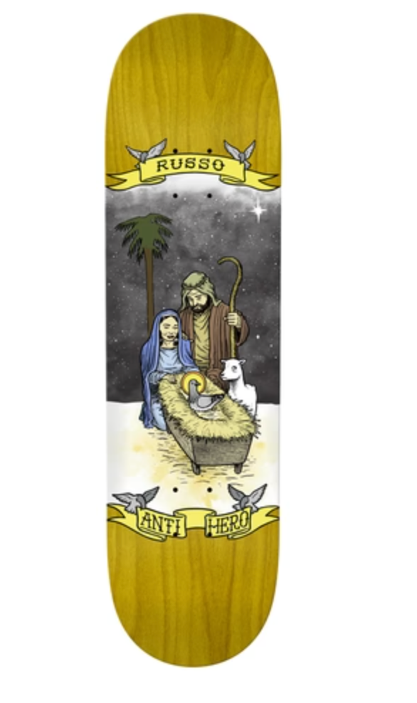 Antihero Russo Pigeon Religion Skateboard Deck in 8.38 - M I L O S P O R T