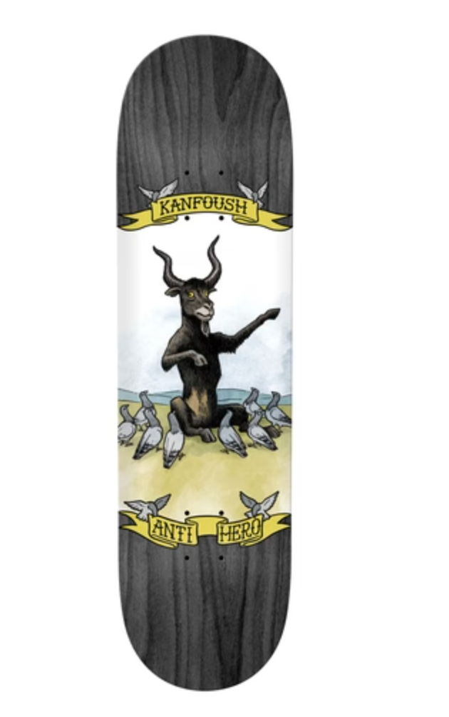 Antihero Kanfoush Pigeon Religion Skateboard Deck in 8.75 - M I L O S P O R T