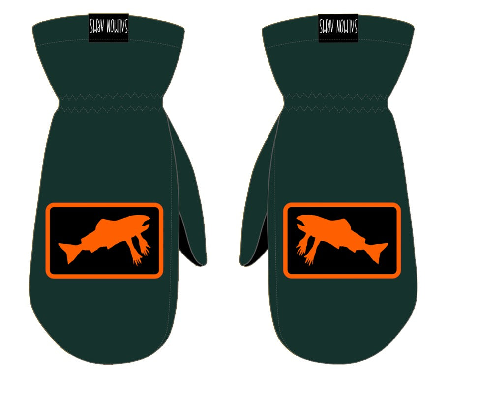 Salmon Arms Classic Logo Mitt in Orange 2024 - M I L O S P O R T