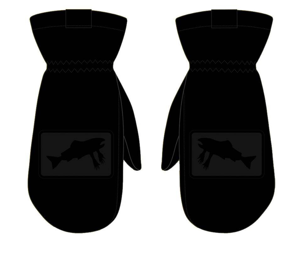 Salmon Arms Classic Logo Mitt in Black 2024 - M I L O S P O R T