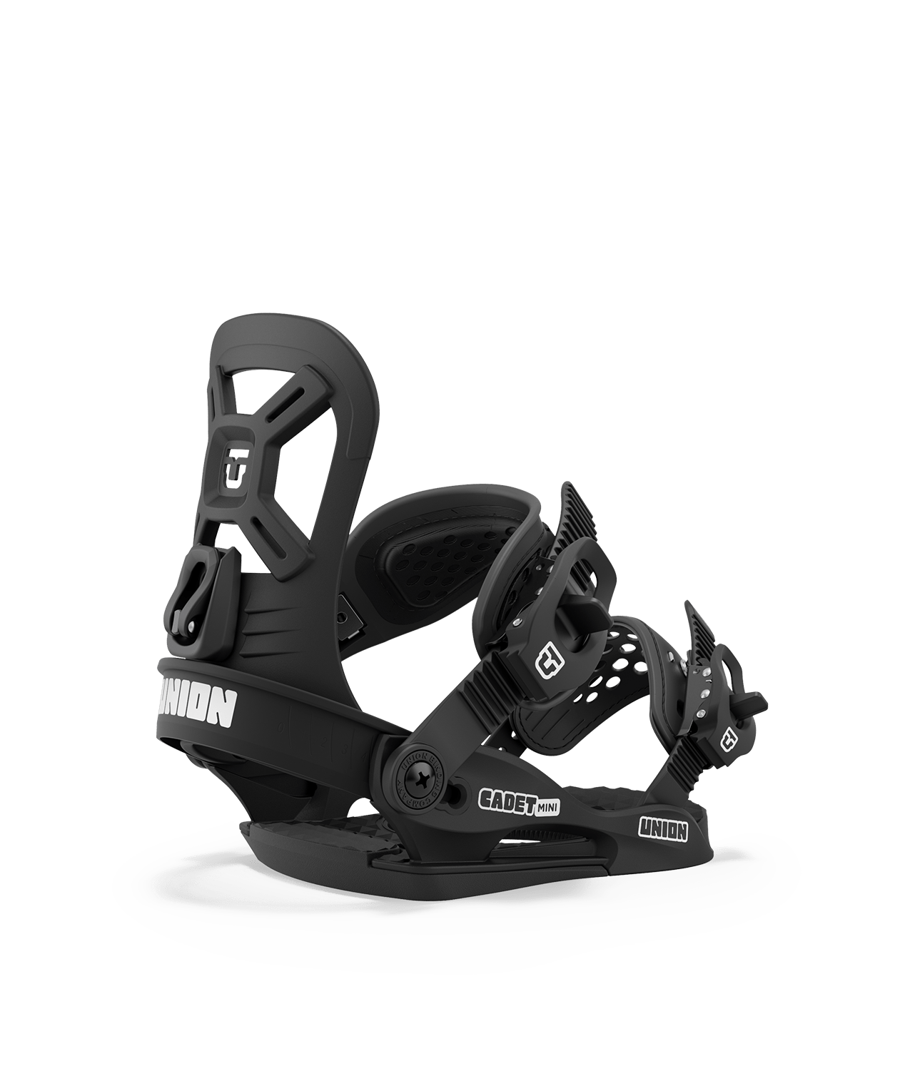 Union Cadet Mini Kids Snowboard Binding in Black 2024 - M I L O S P O R T