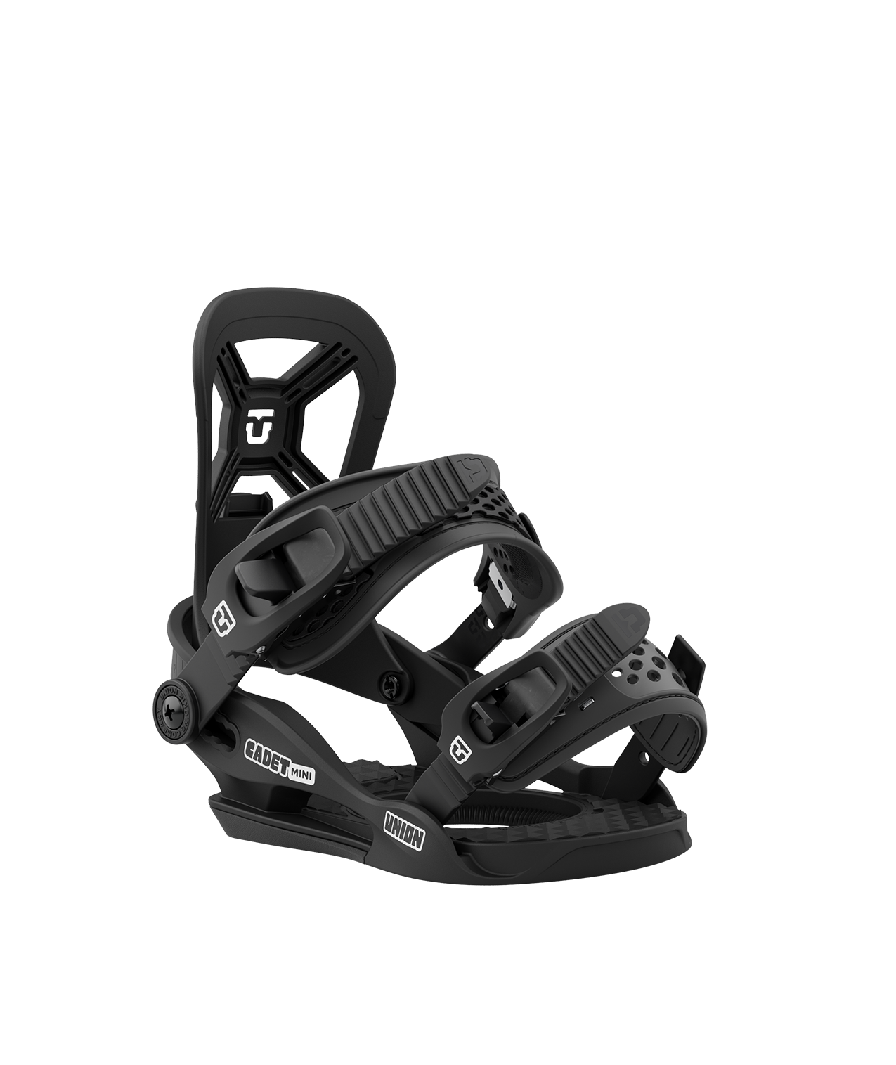 Union Cadet Mini Kids Snowboard Binding in Black 2024 - M I L O S P O R T