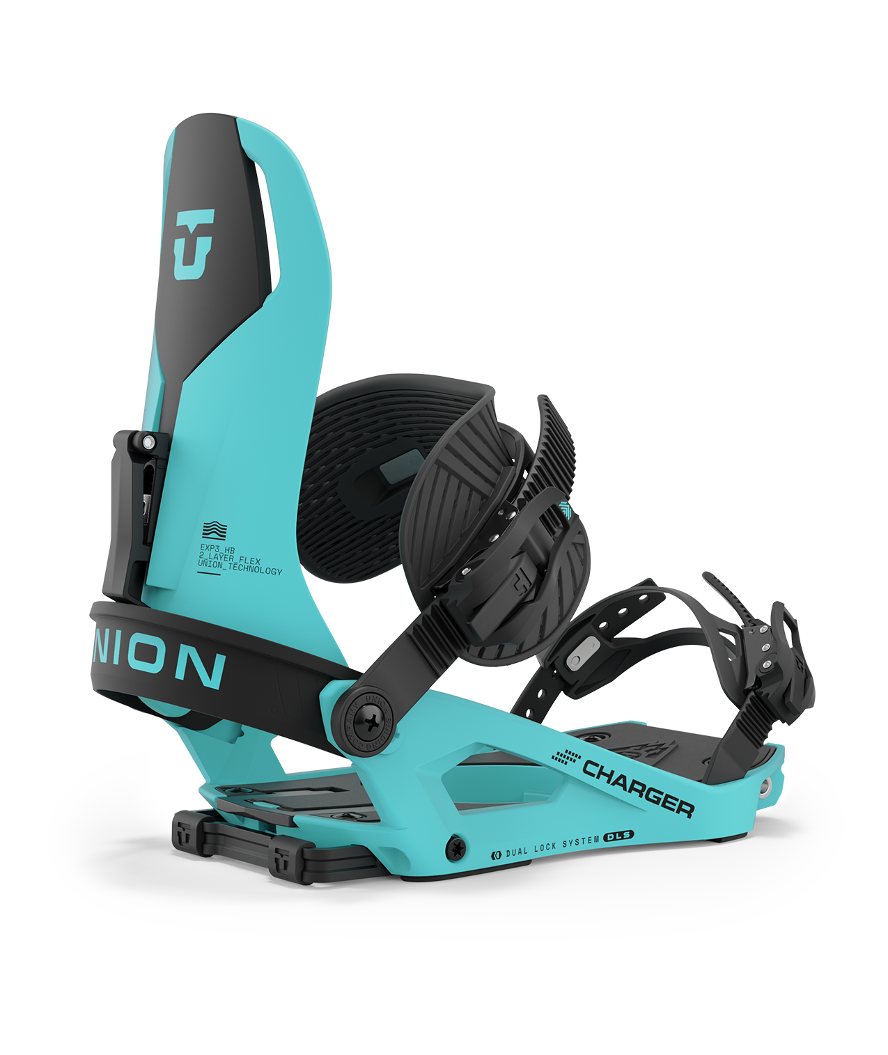 Union Charger Splitboard Snowboard Binding in Cyan 2024 - M I L O S P O R T