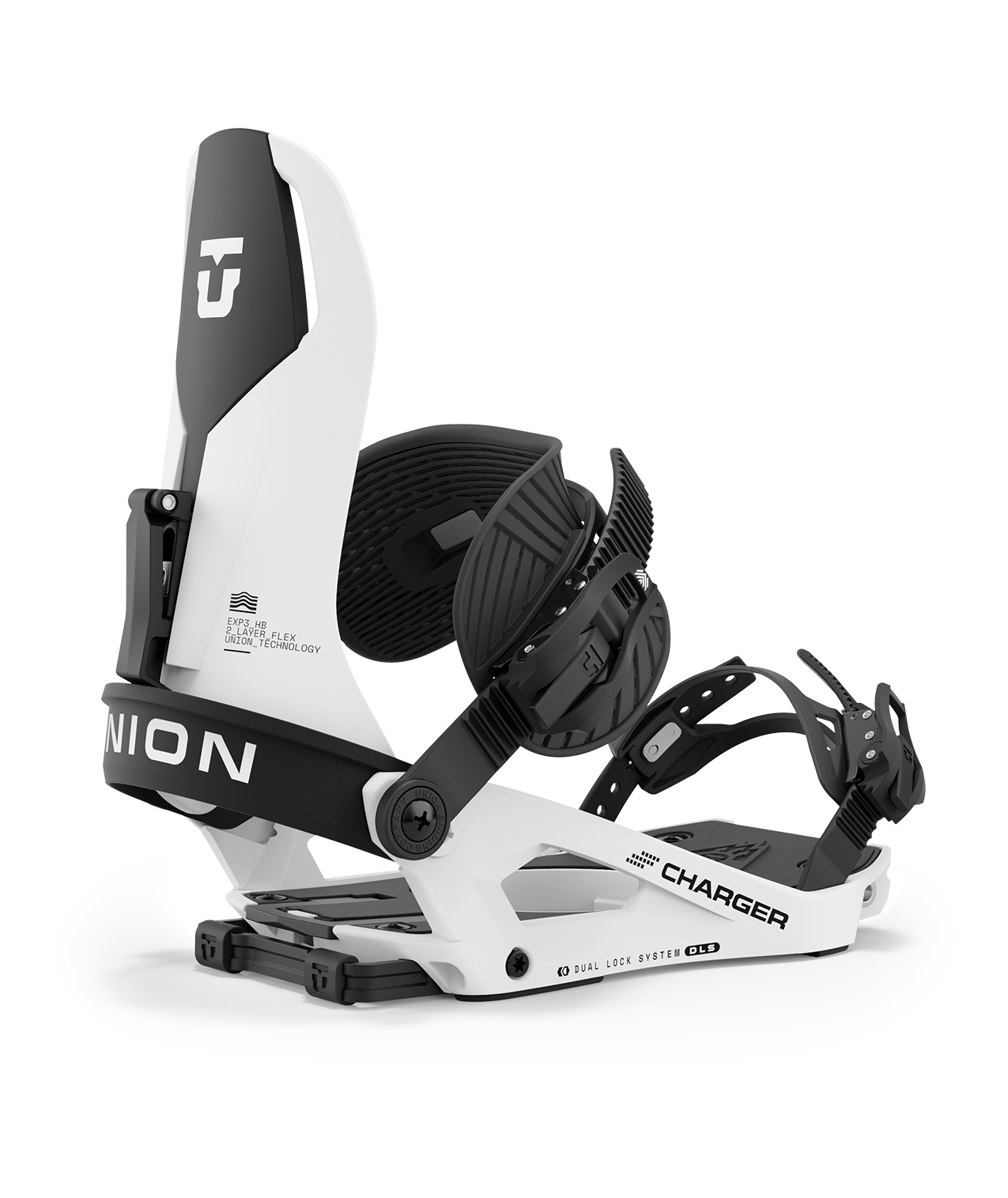 Union Charger Splitboard Snowboard Binding in White 2024 - M I L O S P O R T