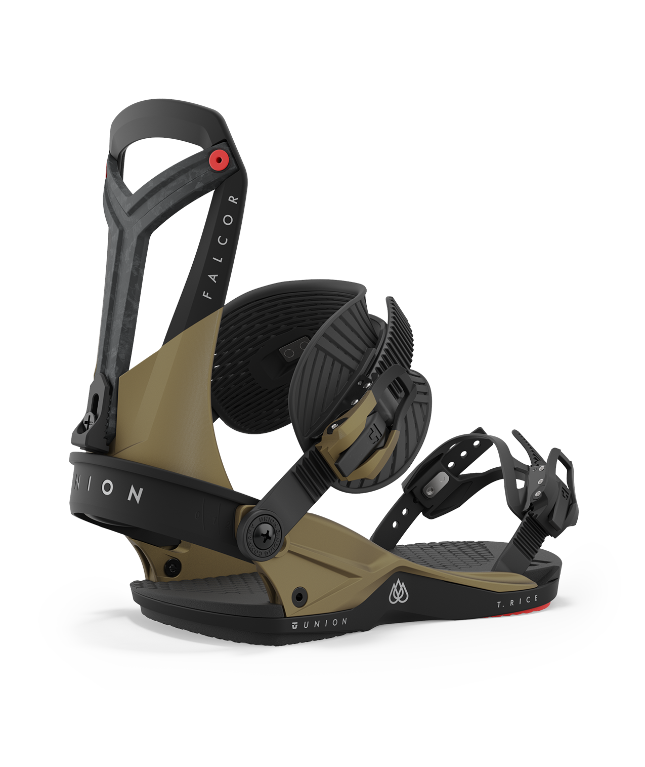 Union Falcor Snowboard Binding in Green 2024 - M I L O S P O R T