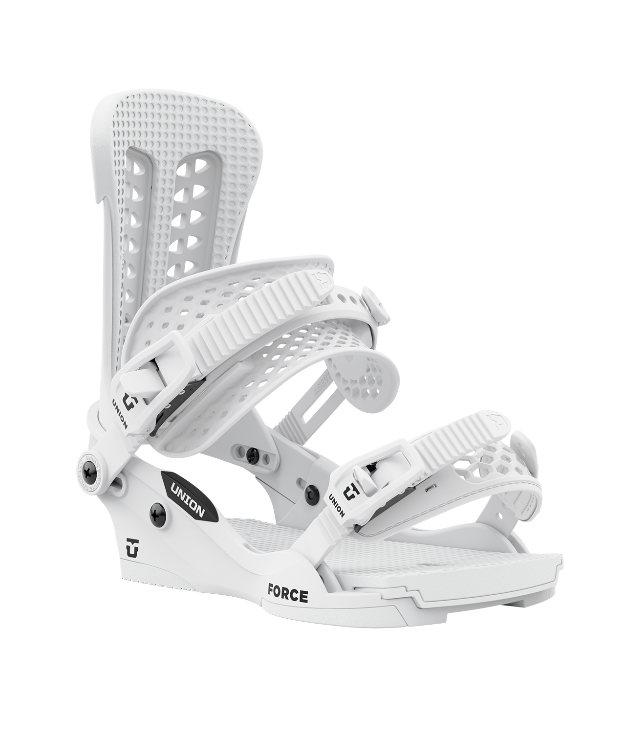 Union Force Classic Snowboard Binding in White 2024 - M I L O S P O R T