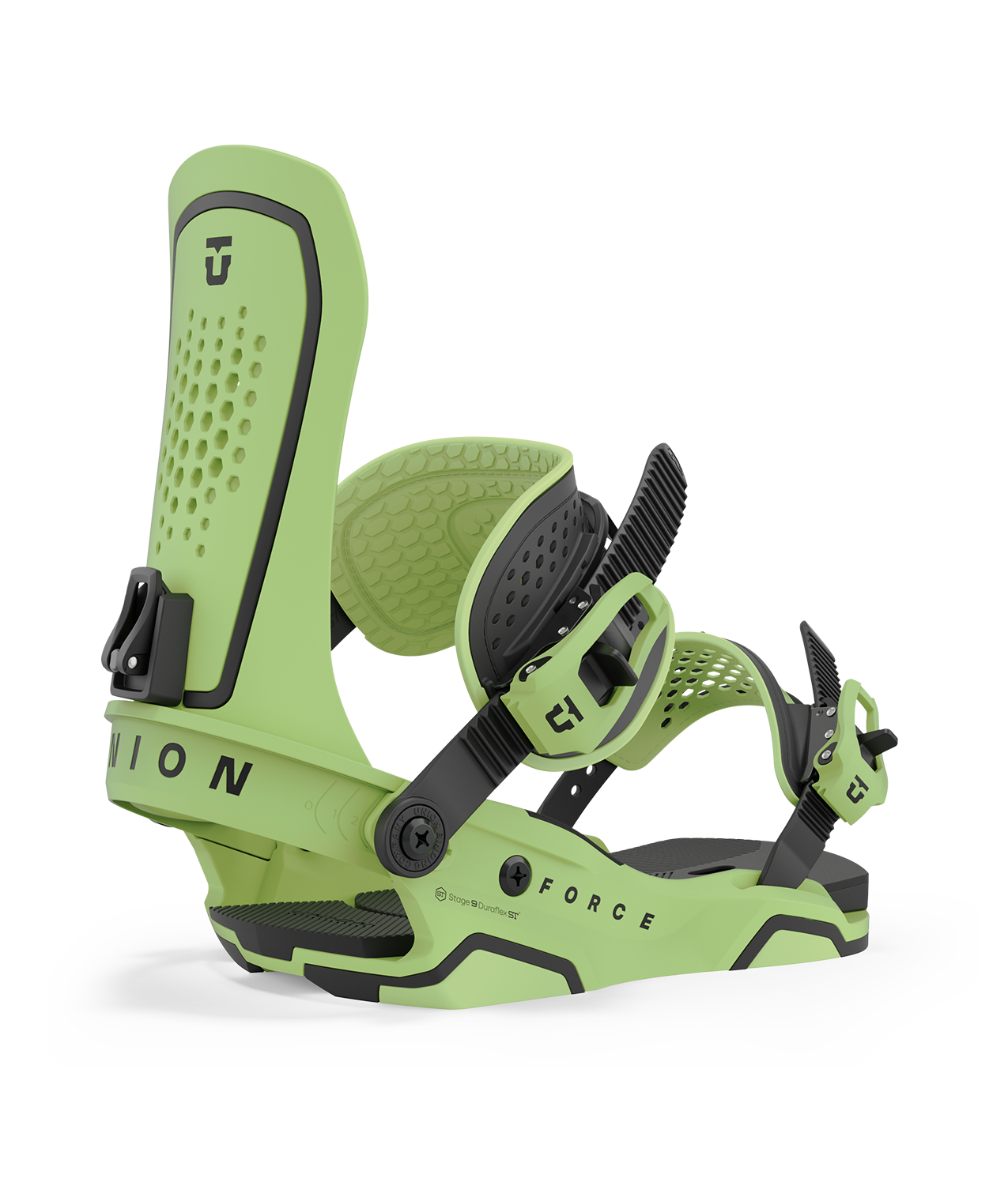 Union Force Snowboard Binding in Green 2024 - M I L O S P O R T