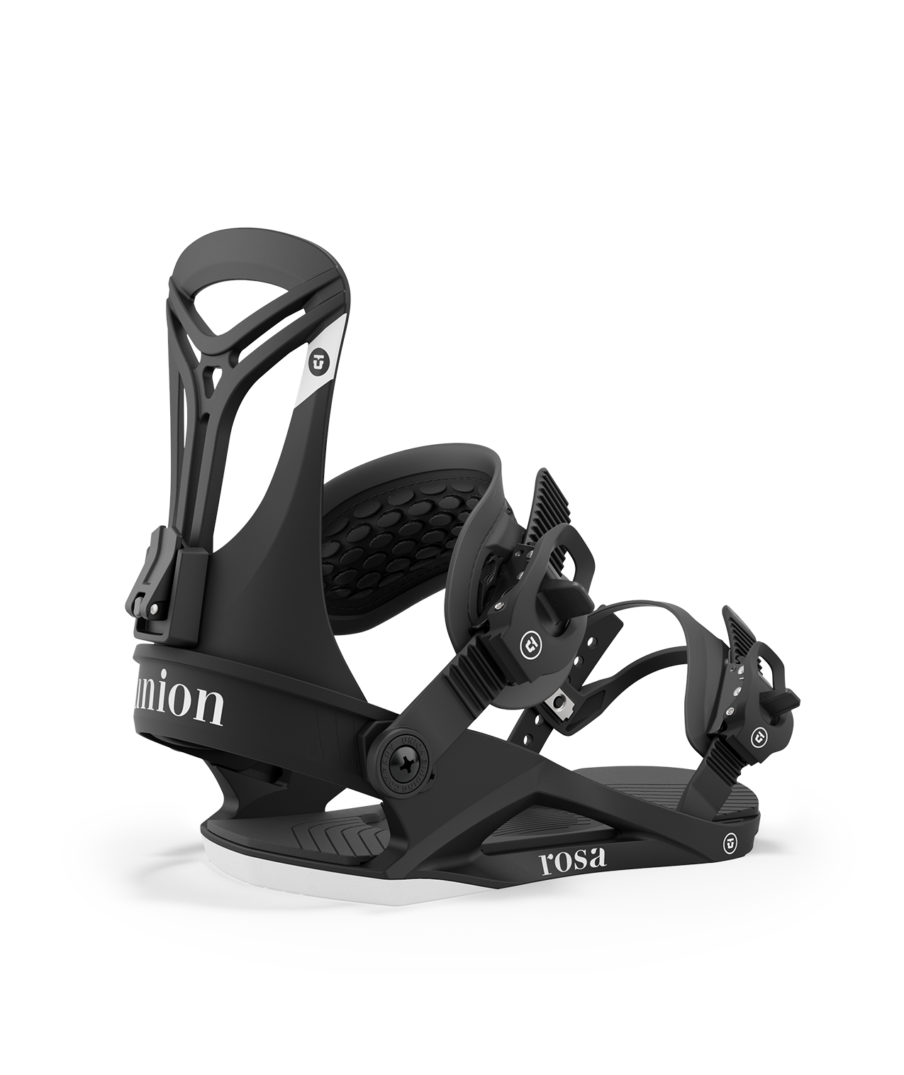 Union Rosa Womens Snowboard Binding in Black 2024 - M I L O S P O R T