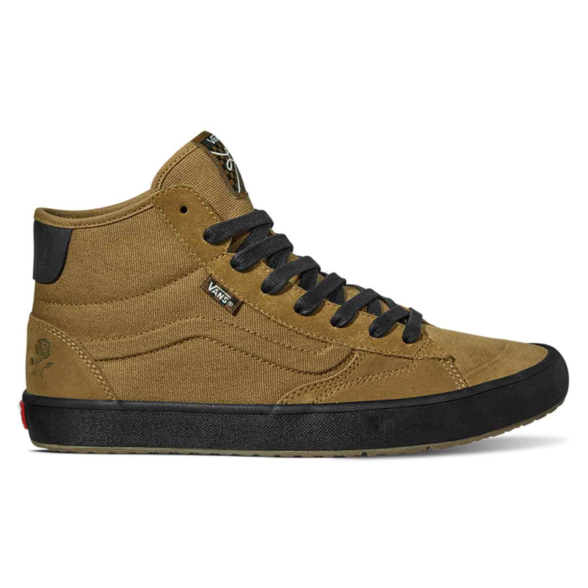 Vans The Lizzie Skate Shoe in Dirt Brown and Black - M I L O S P O R T