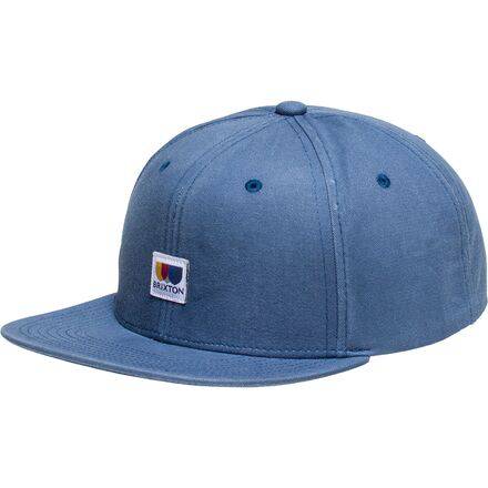 Brixton Alton MP Snapback Hat in Washed Slate - M I L O S P O R T