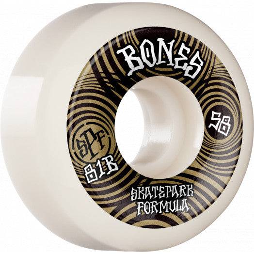 Bones Ripples Skatepark Formula Skate Wheel in 81B P5 - M I L O S P O R T